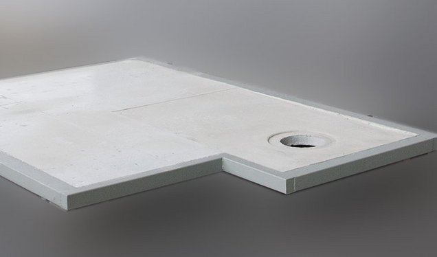 Schwörer Betonboden mit integriertem Ablauf Betonboden mit integriertem Ablauf